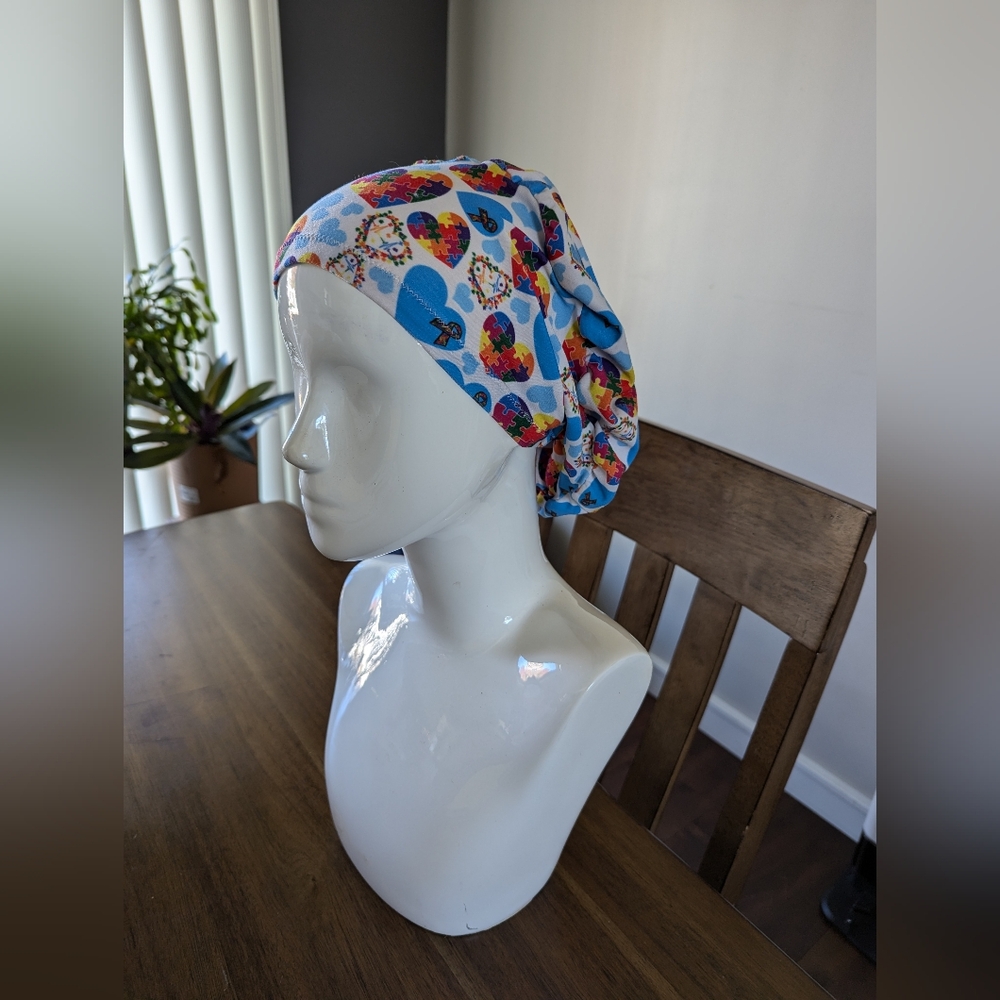 Surgical scrub hat